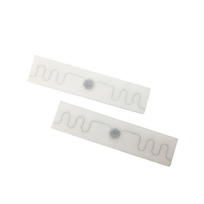 العلامة النسيج RFID Uhf الغسيل 20 * 86mm آلة قابل للغسل RFID العلامات