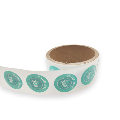 طباعة ملونة RFID علامات NFC تسمية علامة NFC مادة PET / PVC