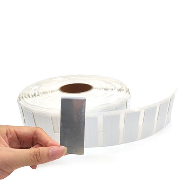 RFID مرن UHF على الملصق الأبيض للعلامة المعدنية 70 * 30 مم 860-960 ميجاهرتز