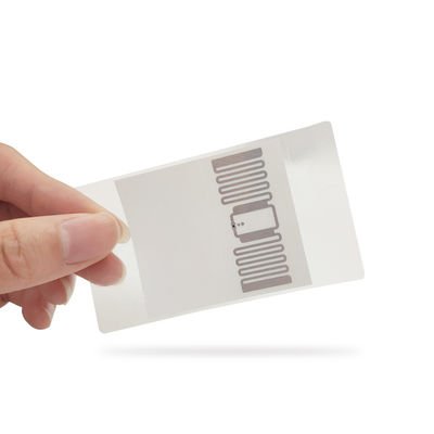 R6 Chip RFID Retail Label 80X45mm لإدارة الاستهلاك