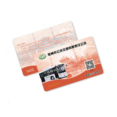 FM1208 CPU Rfid الذكية بطاقة IC مادة PVC PET طباعة الشاشة الحريرية