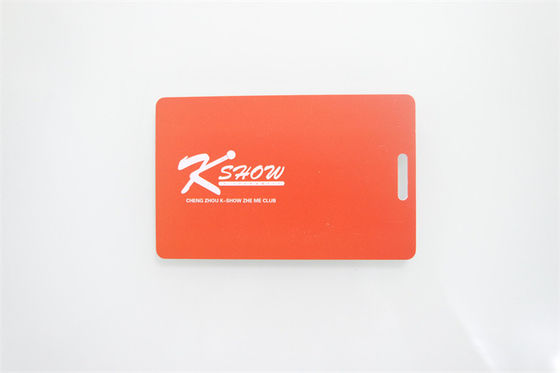 85.5 * 54 * 0.84 مم M1 بطاقة RFID 13.56 ميجا هرتز مواد التعبئة البلاستيكية