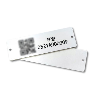 Turnover Box RFID Pallet العلامات 80 * 25 مم معيار التردد فوق العالي
