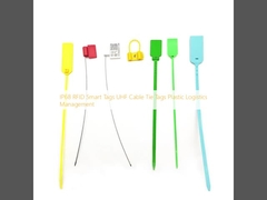 IP68 RFID العلامات الذكية UHF كابل التعادل العلامات إدارة اللوجستيات البلاستيكية