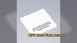 بطاقة NFC RFID 13.56 ميجاهرتز، مسافة قراءة 1-10 سم