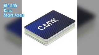 بطاقات CMYK NFC RFID 13.56 ميجا هرتز 216 رقاقة